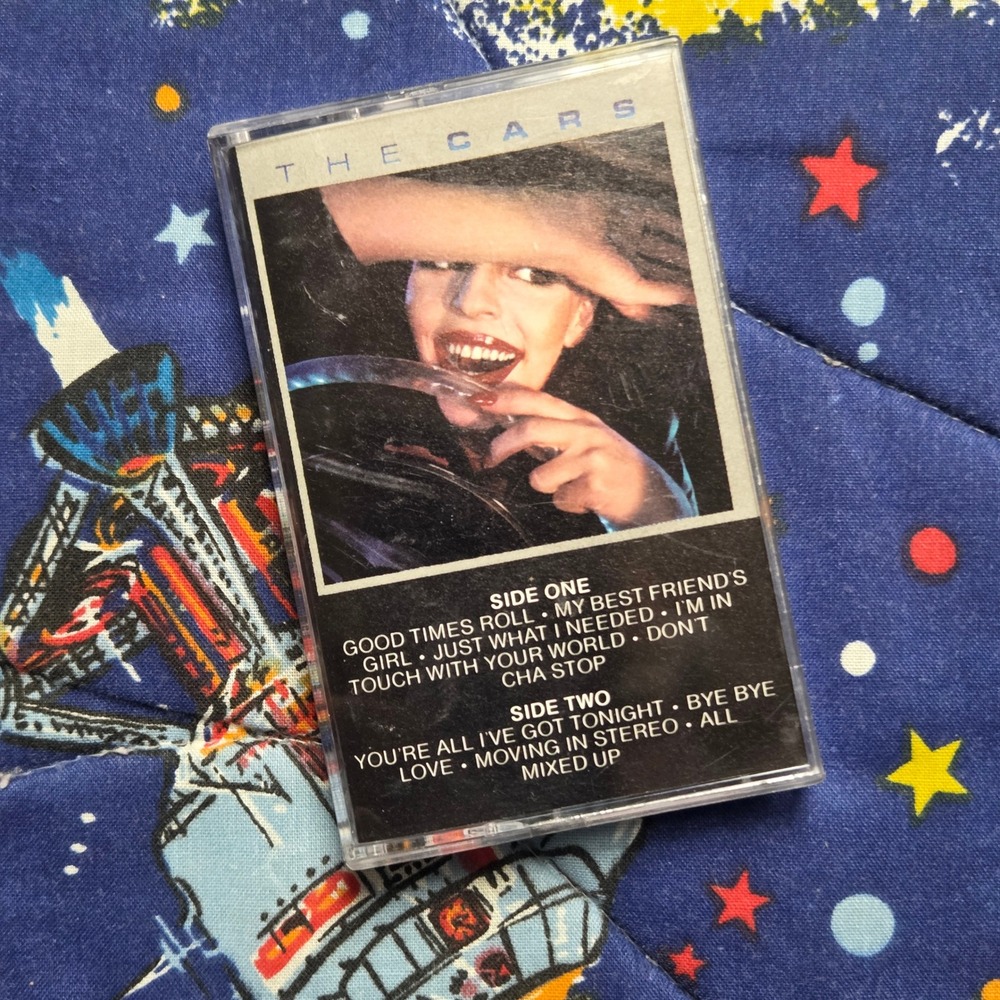 The Cars Self-Titled Cassette Tape 1978 elektra TC-5135 Rock New Wave